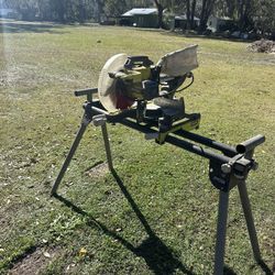 Ryobi Chop Saw With Stand 