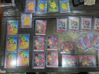 Pokemon collection (Nintendo licensed Prism, Japanese Prism. And TCG).