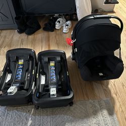 Bugaboo Turtle One Car Seat, Base, & Car Seat Carrier