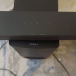 SONY Soundbar And Woofer