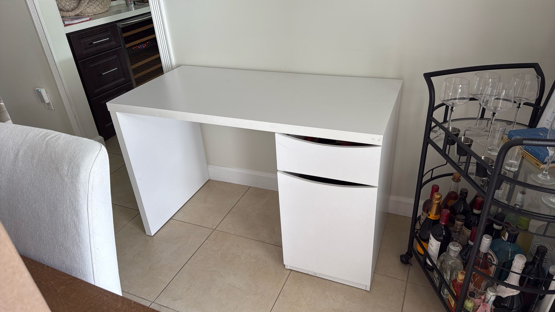 White Desk