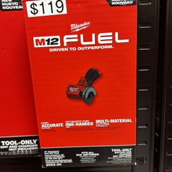 Milwaukee M12 Fuel 3” Compact Cut Off Tool