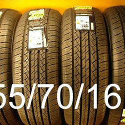 4 New Tires For Sale 255/70/16 We Service Motorcycle Tires