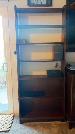 Vintage bookshelf, solid wood