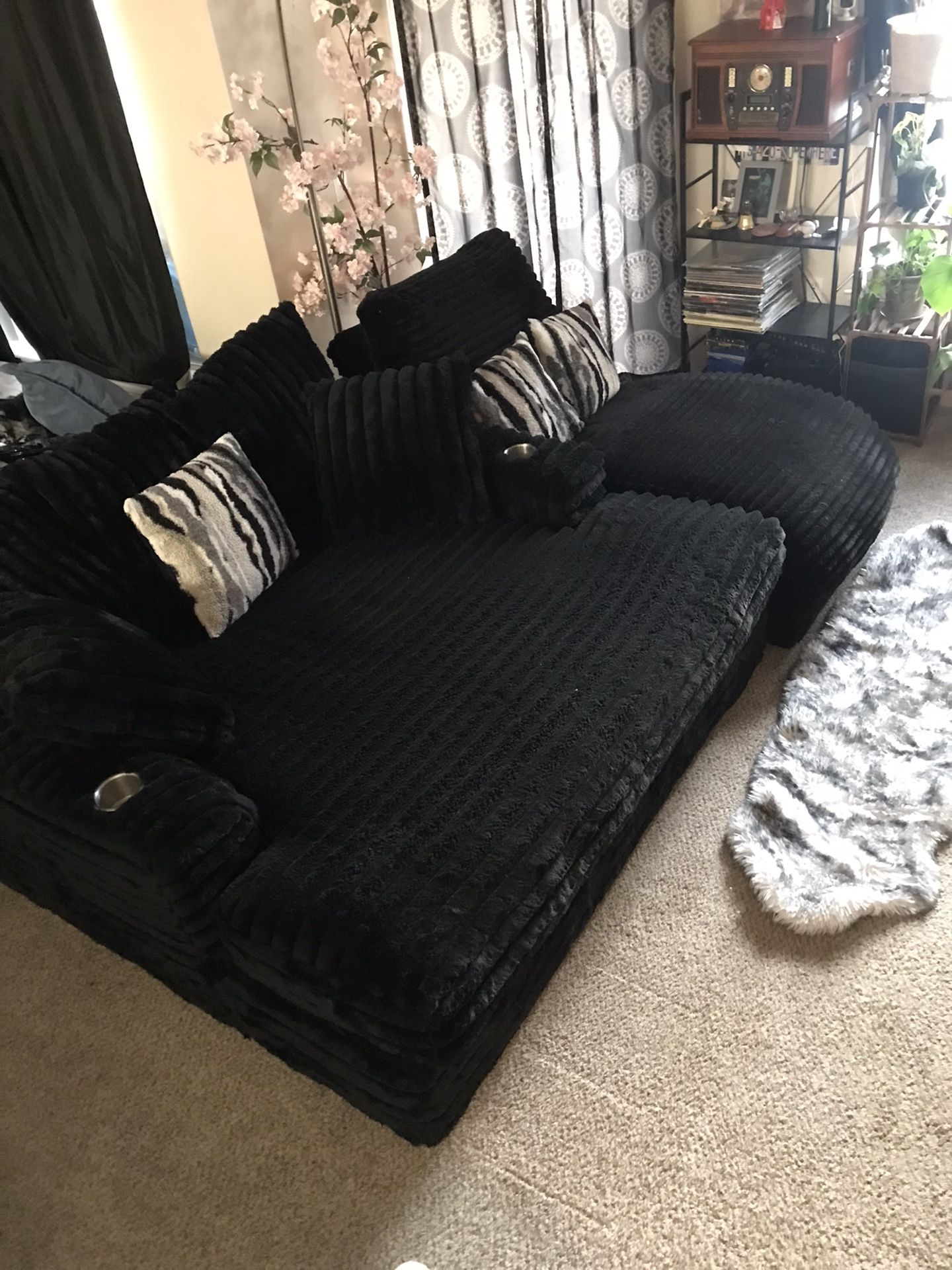 Couch And Chase  Super Comfy And Basically New 