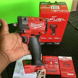 MILWAUKEE M18 FUEL GEN-3 18V LITHIUM-ION BRUSHLESS CORDLESS 3/8-IN COMPACT IMPACT WRENCH WITH FRICTION RING 250-LBS OF TORQUE ( TOOL ONLY )