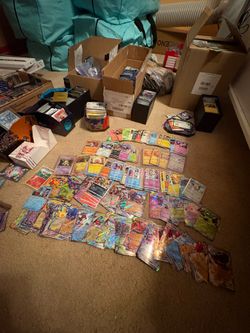 Way too many Pokemon cards