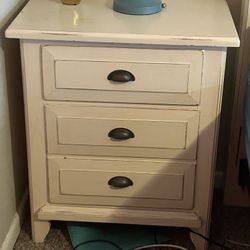 Bedroom Furniture- Queen Bed frame, Nightstand, Wardrobe W/mirror And Decorative Lamp