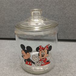 Mickey And Minnie Cookie Jar 