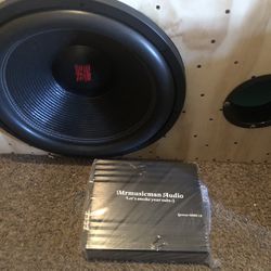 Mrmusicman BASS KING 18 Inch Subwoofer Bass Package-$1000