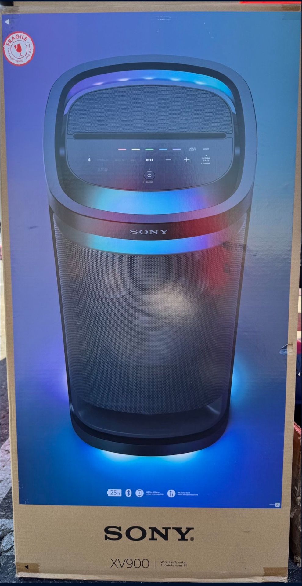 XV900 Portable Bluetooth® Wireless Party Speaker