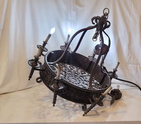 Spanish/Gothic Chandelier 33x32 inches