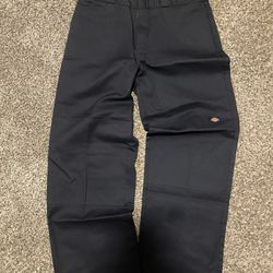 Navy Blue Dickies Double Knee Pants