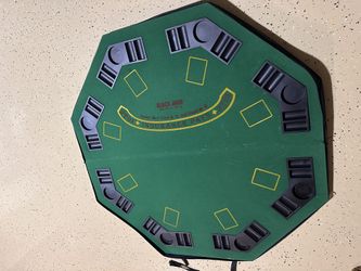 Poker Table Top With case