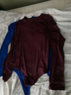 Bodysuit stretch long sleeve