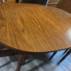 Oval Dining Table With 4 Chairs 