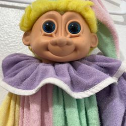 Large vintage troll doll