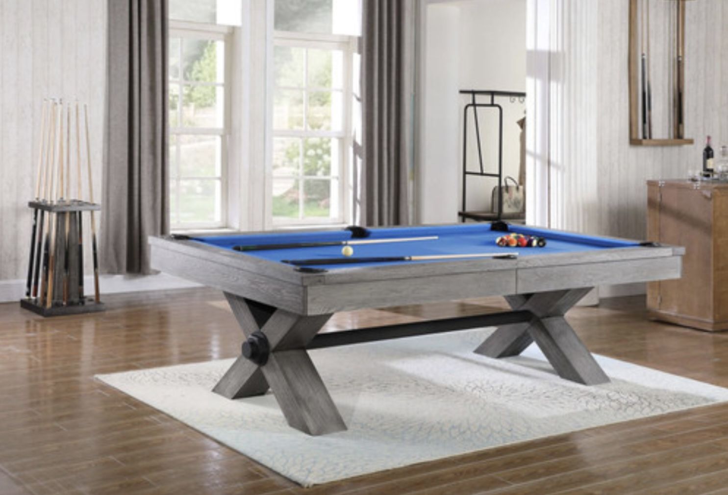 Plank And Hide 8’ Vox (wood) Pool Table