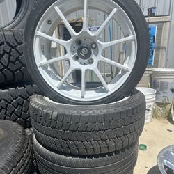 Sparco 17in Rims / Tires