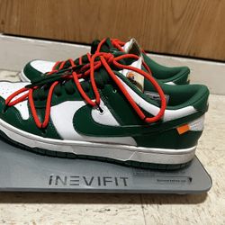 Green Nike Dunk Off White 