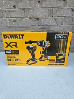 DEWALT XR 20V Hammer Drill & Impact Driver Combo Kit