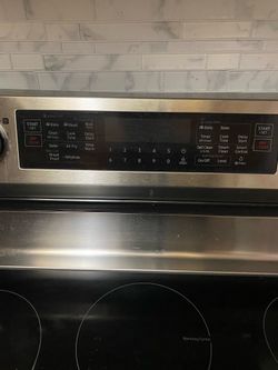 Samsung electric stove