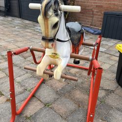 Antique Wonder Rocking Horse