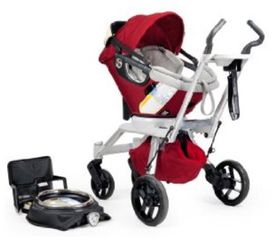 Orbit Baby G3 Infant Car Seat Plus Car Seat Base Ruby