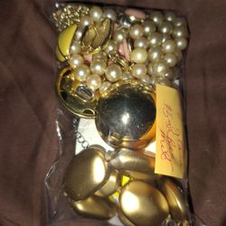 golden glam jewerly mystery bag