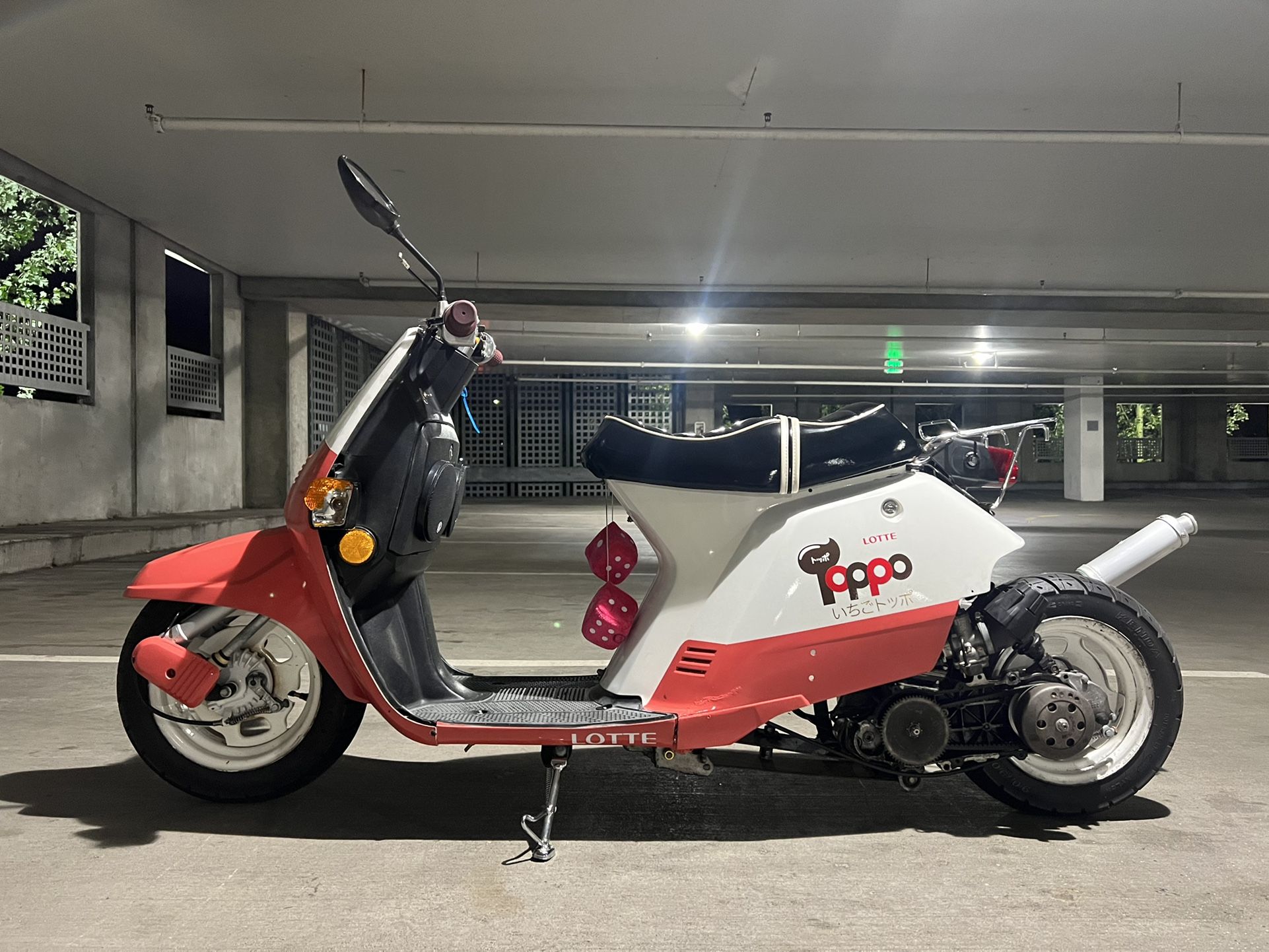 1986 Honda Aero 50 Stretched Custom