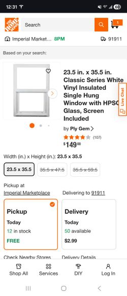 Window 36in By 24in