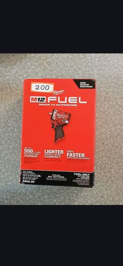 MILWAUKEE STUBBY IMPACT WRENCH DRIVER tool battery charger