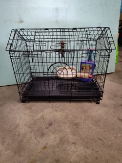 Rabbit Cage W/Accessories 