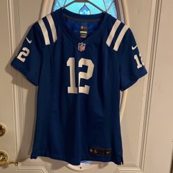 Ladies  NFL ON FIELD  LUCK JERSEY 