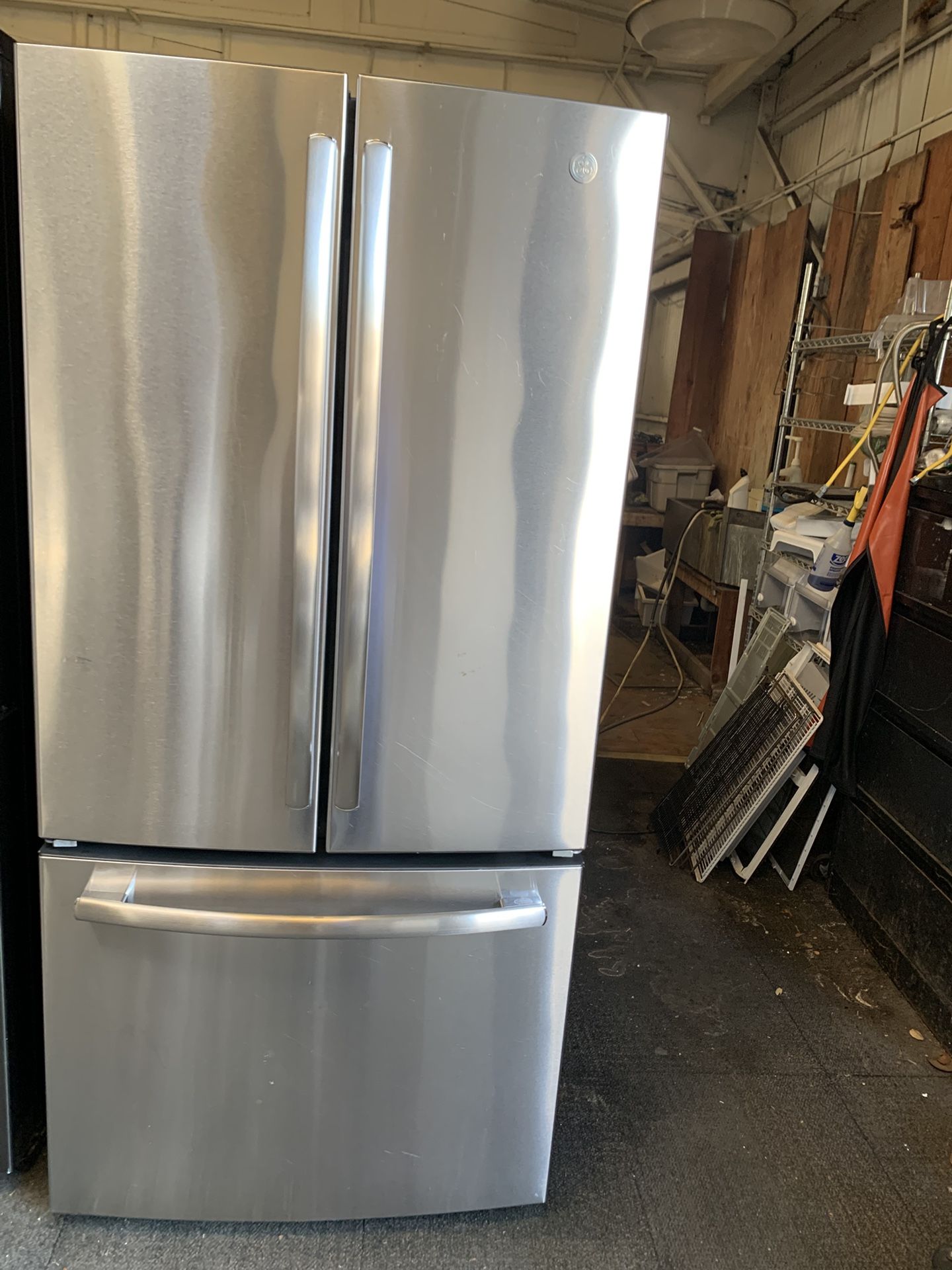 Fridge Ge Good Condition 3 Doors 90 Days Warranty Refry Ge Buenas Condiciones 3 Puertas 90 Dias De Garantia
