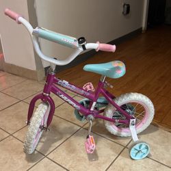 12 Inch Toddler Girl Bike And Halmet 