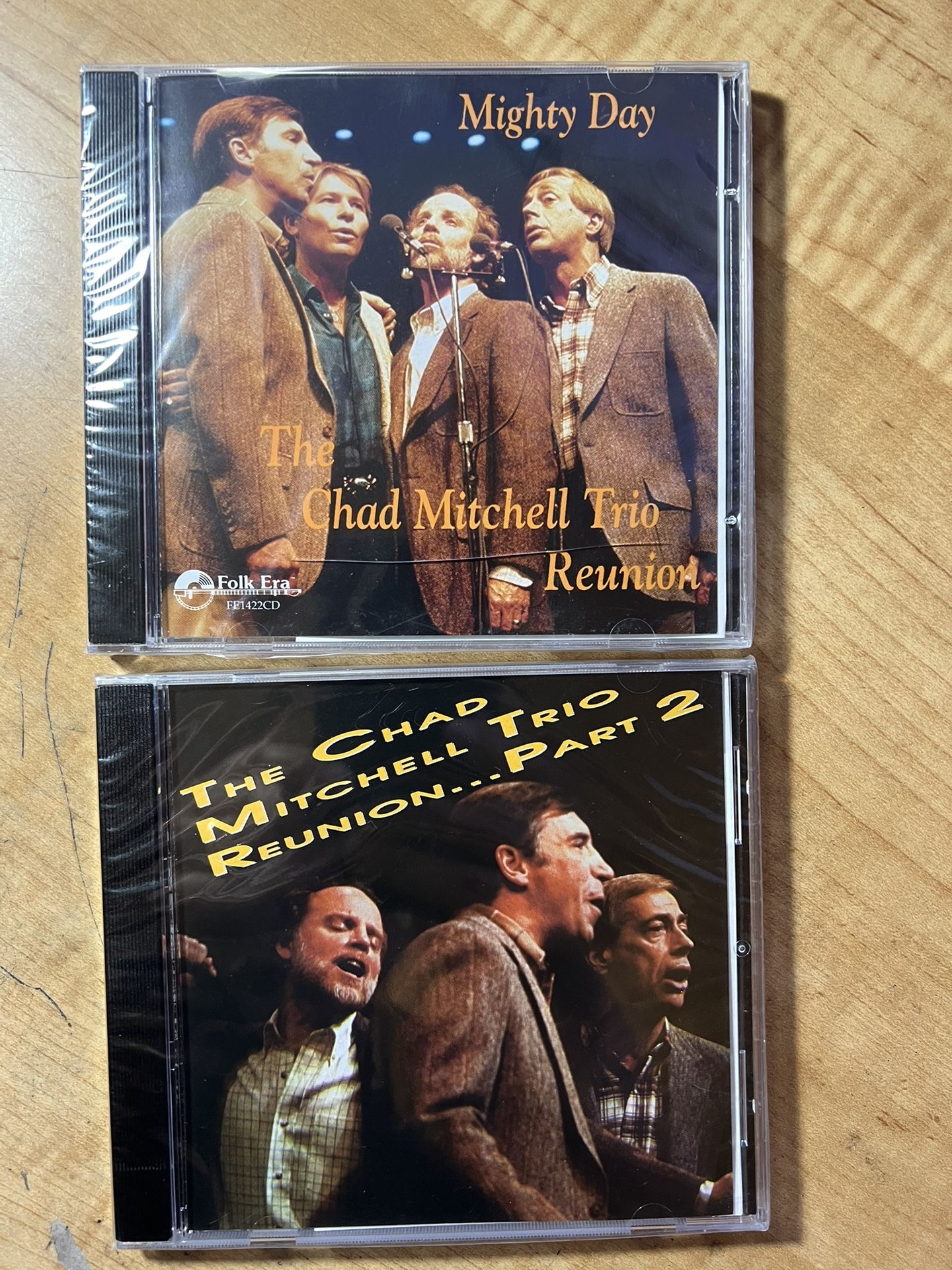2 The Chad Mitchell Trio Reunion CD Mighty Day & Part 2 CD ** NEW/SEALED ** RARE