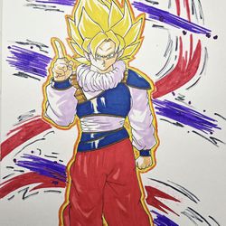 Goku Super Saiyan Drawing 