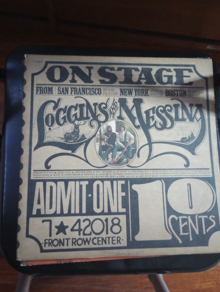 Loggins And Messina On Stage Vinyl