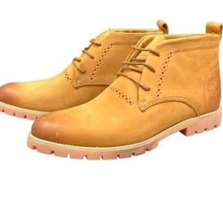 Timberland Oxford Chukka Boot Wheat Size 40 NWOB As-Is