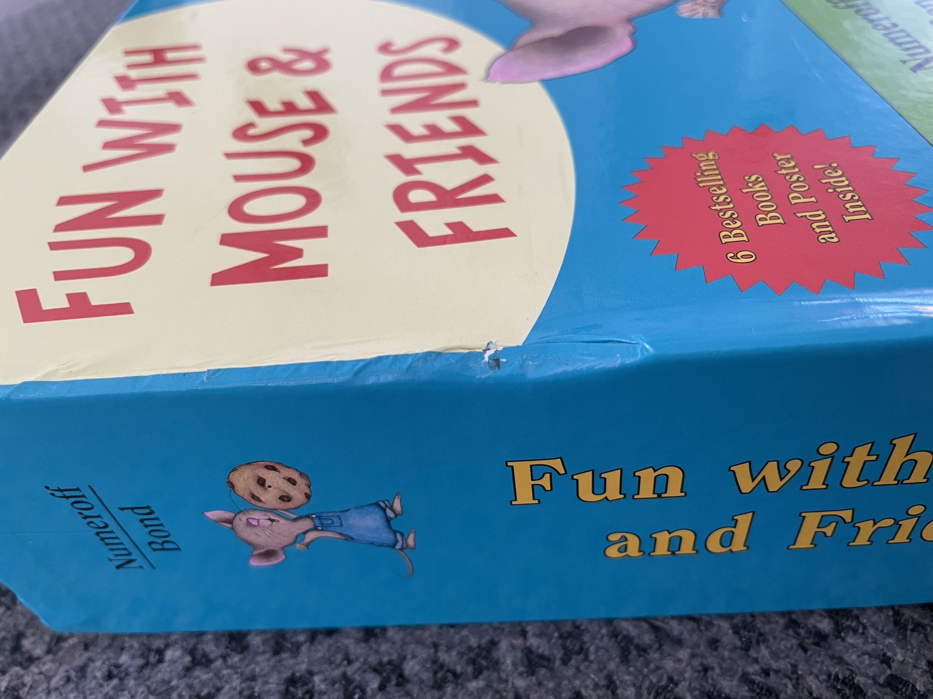 Fun With Mouse And Friends Book Set-Like New!