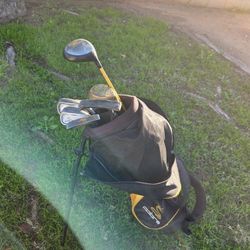 Youth Golf Clubs - Yellow