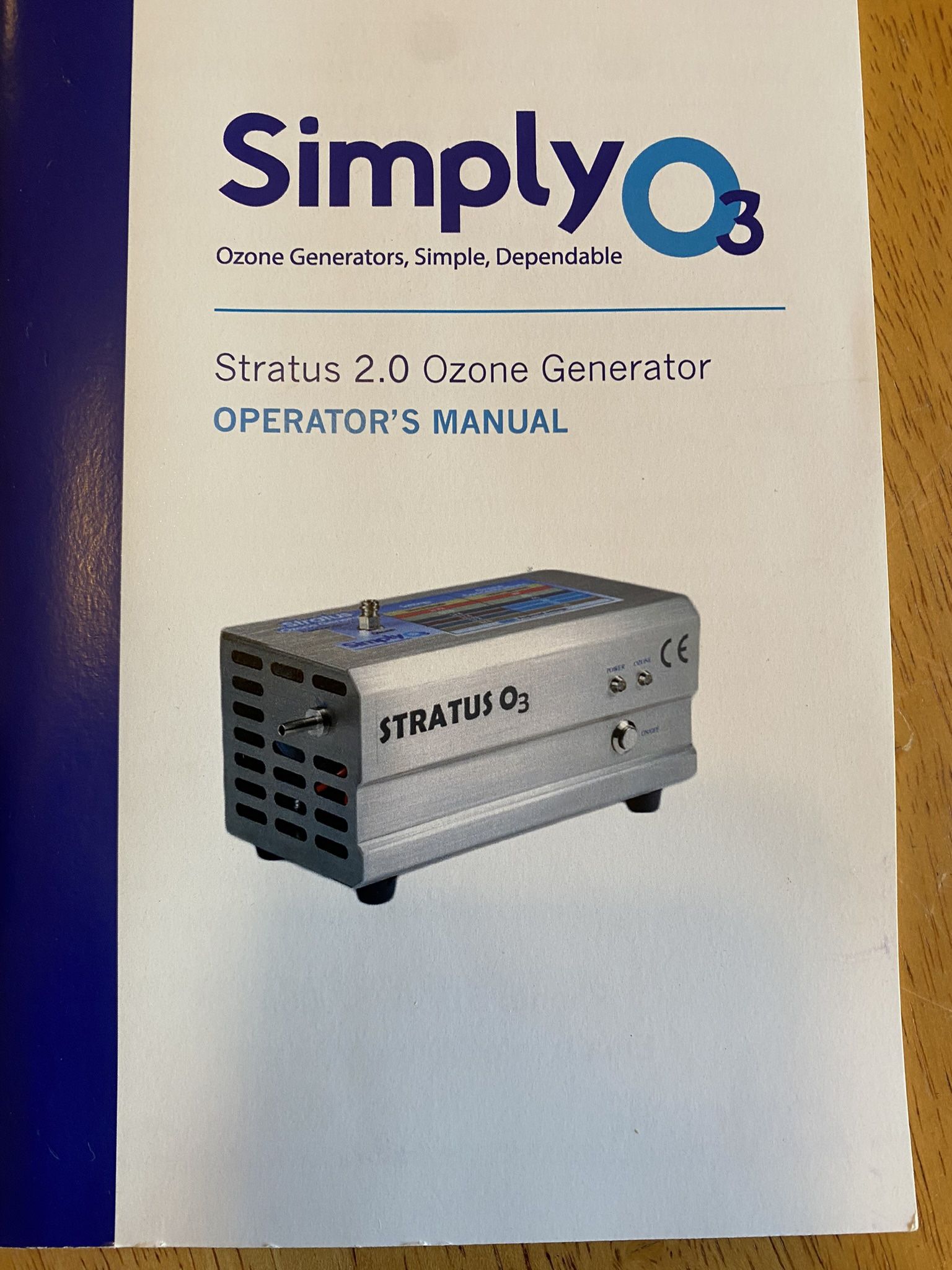 Ozone Generator Stratus O3 Model