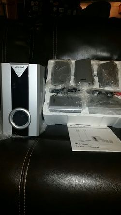 Home Theater surround System 5 speakers new in
