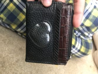 Leather Zip Up Wallet