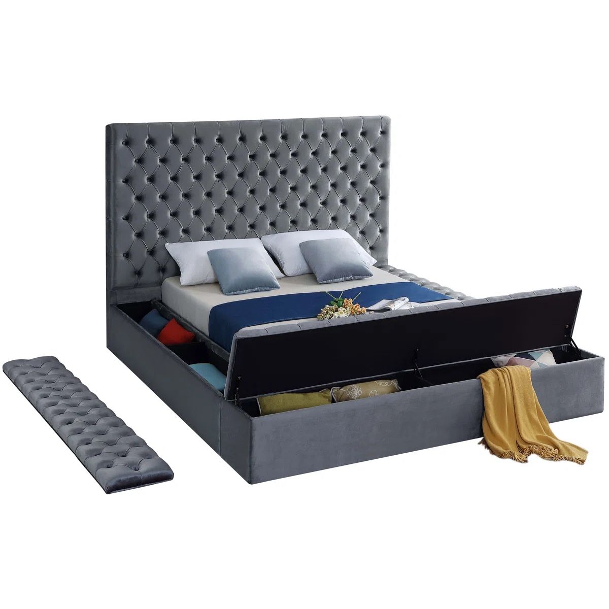 Meridian Platform Bed Queen Size