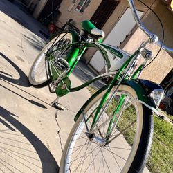 Early 2000 Original Schwinn Horn Works And The Light To Just Needs Batteries  Bike