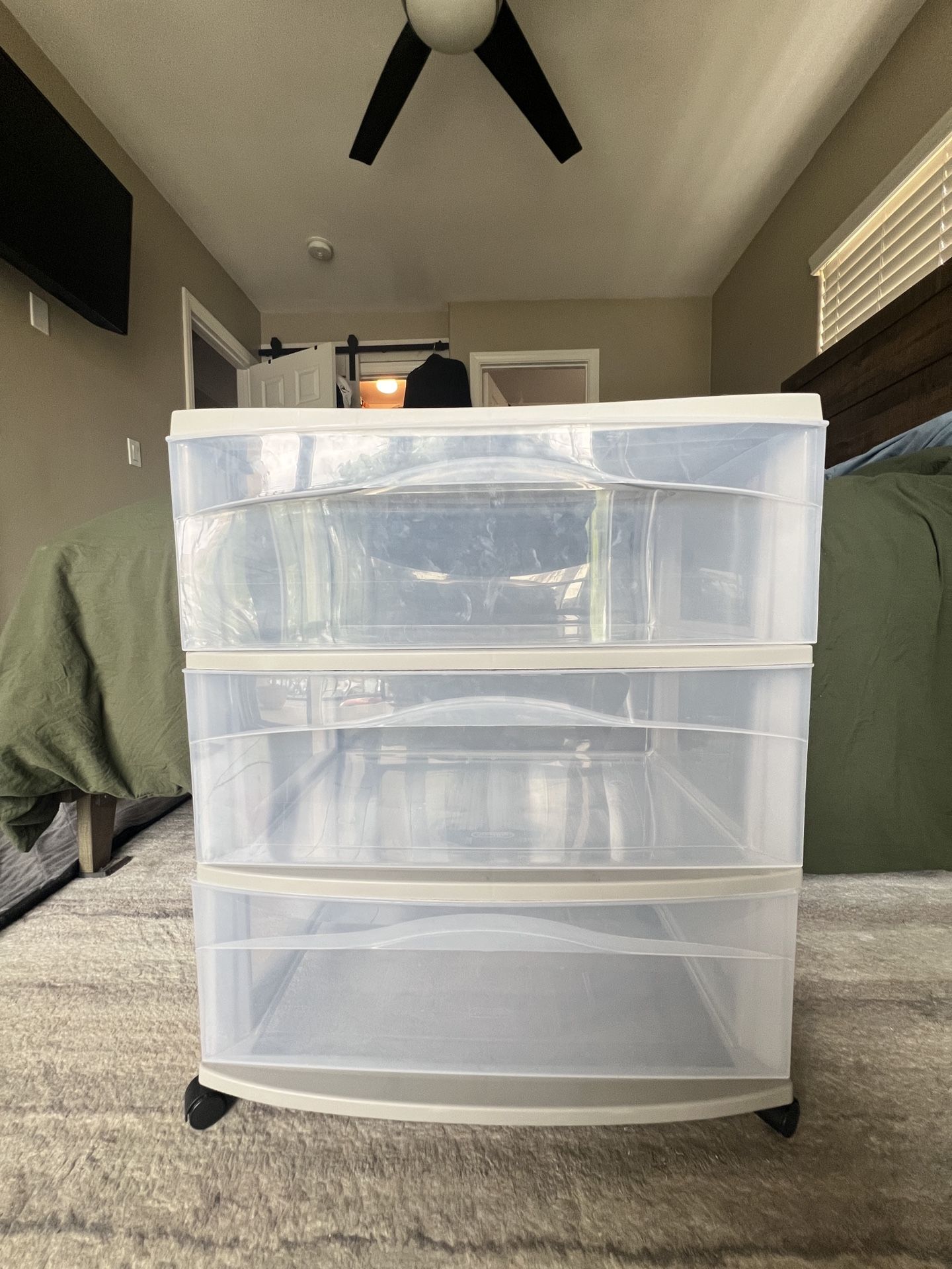 Three Drawer Storage