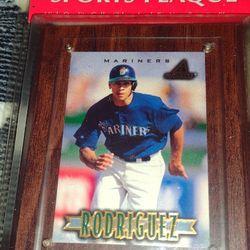 Vintage A Rod Plaque With Pinnacle Card Cash Porch Pickup Redmond 