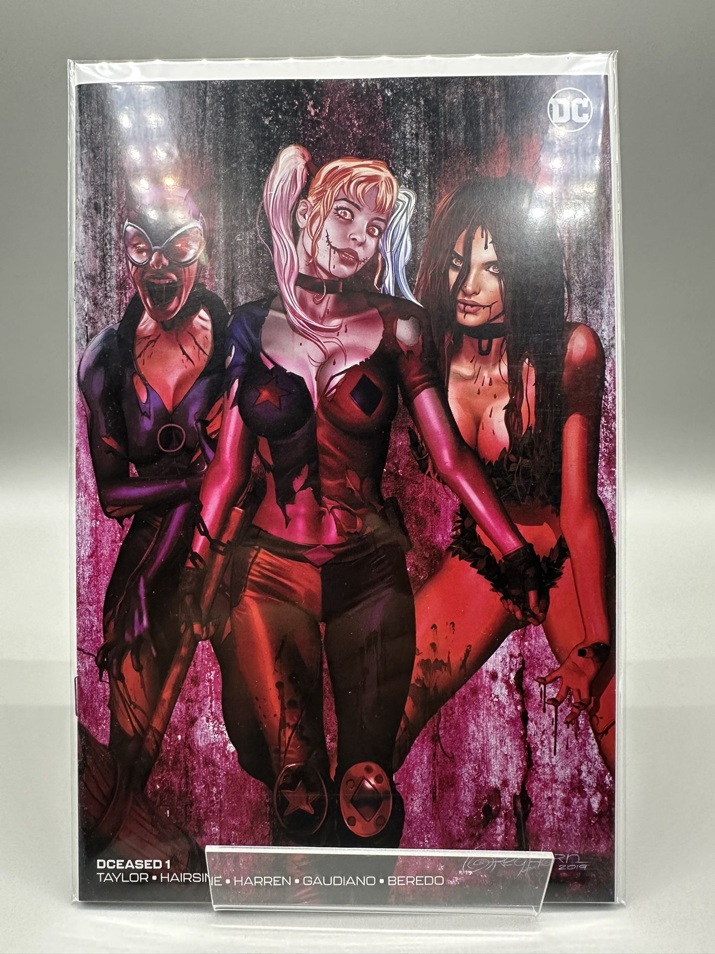 DCEASED #1 (OF 6) GREG HORN B VARIANT DC COMICS BATMAN WALKING DEAD 19 HOMAGE